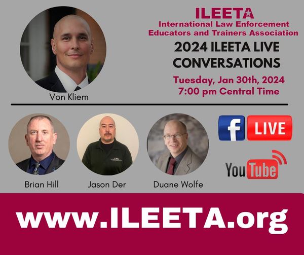 Join Duane Wolfe, Jason Der and Brian Hill for our first #ILEETALive of 2024. Von Kliem will be our special guest.